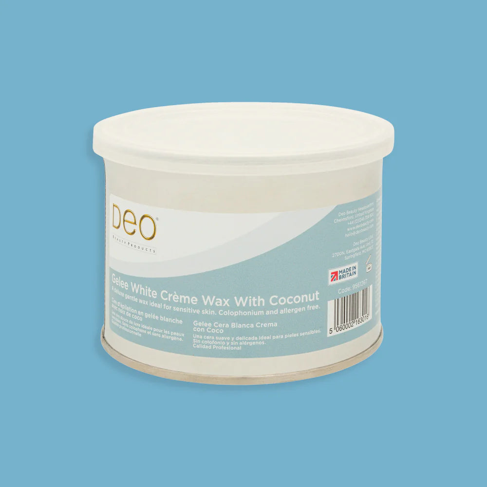 Deo - 14oz Gelee White Crème with Coconut Wax